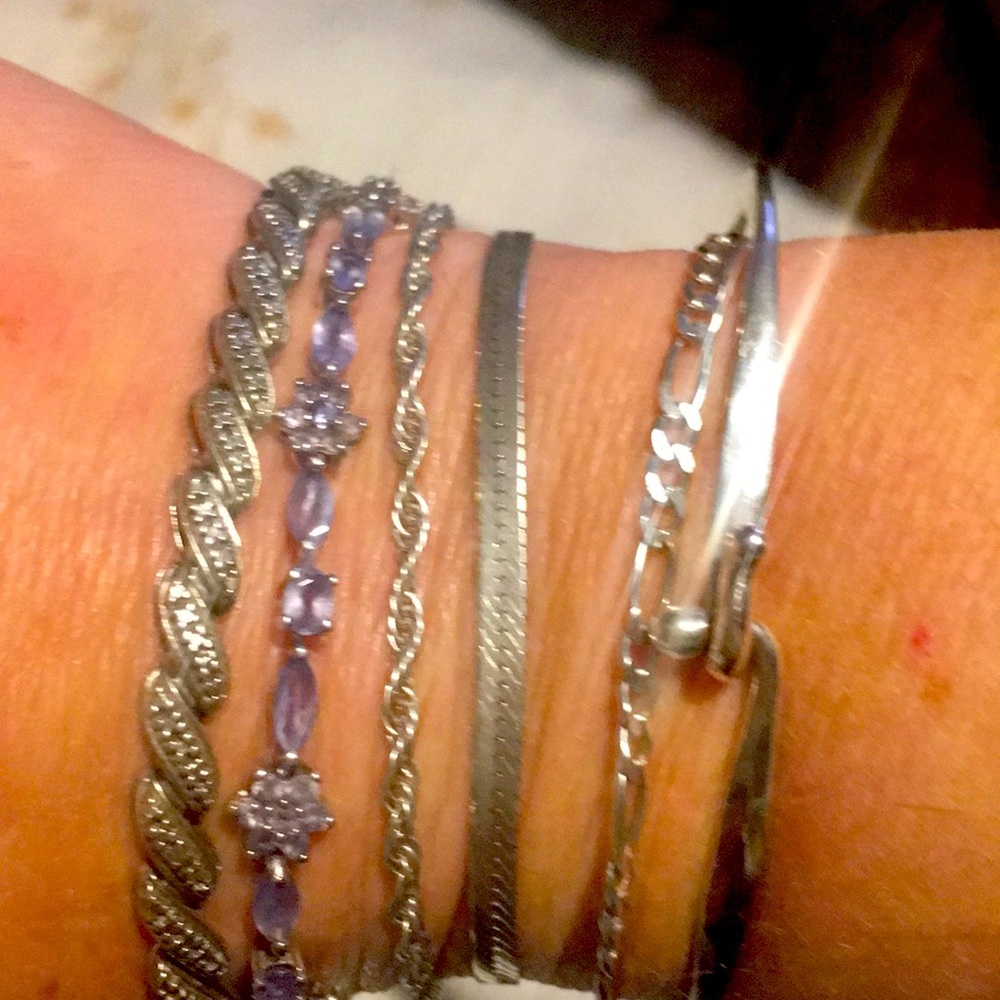 Sterling silver bracelets